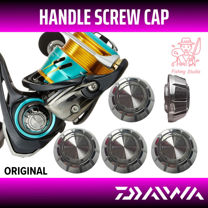 Handle Screw Cap for DAIWA (ORIGINAL nắp vặn cho máy câu Daiwa) - Ảnh 2
