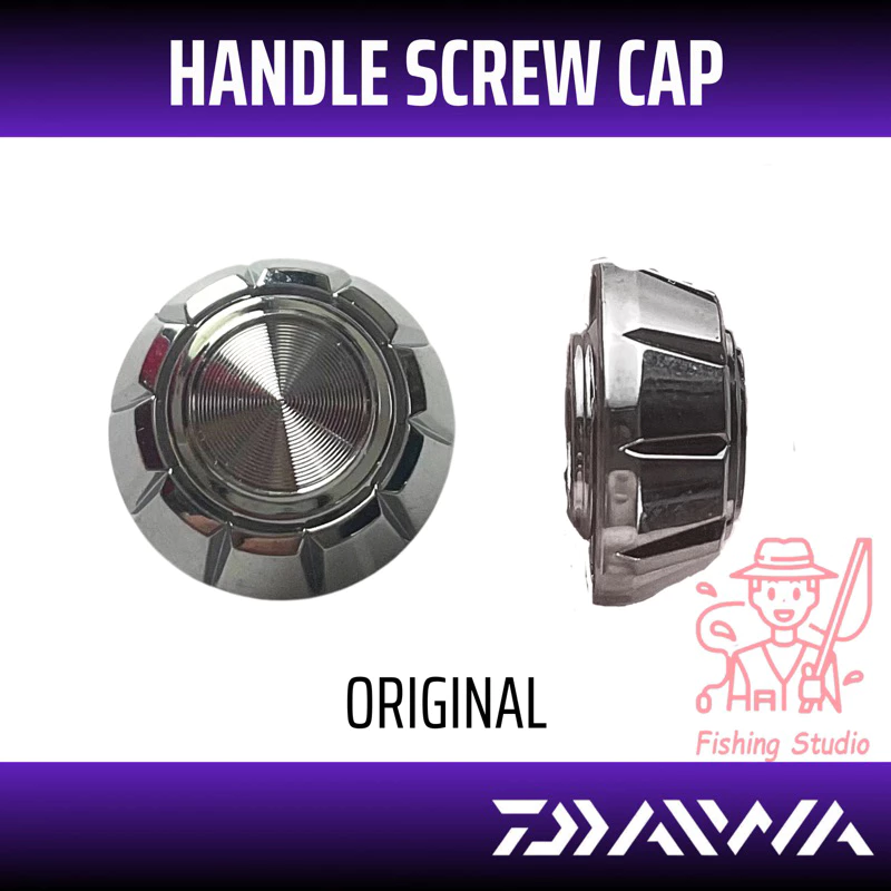Handle Screw Cap for DAIWA (ORIGINAL nắp vặn cho máy câu Daiwa)