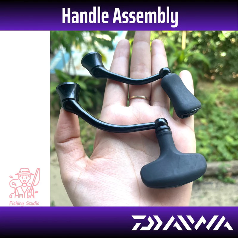 Tay quay máy đứng DAIWA, tay quay máy câu - Handle Assembly DAIWA - Ảnh 2