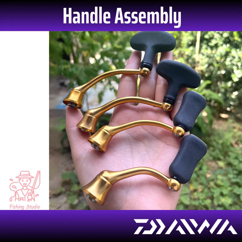 Tay quay máy đứng DAIWA, tay quay máy câu - Handle Assembly DAIWA - Ảnh 4