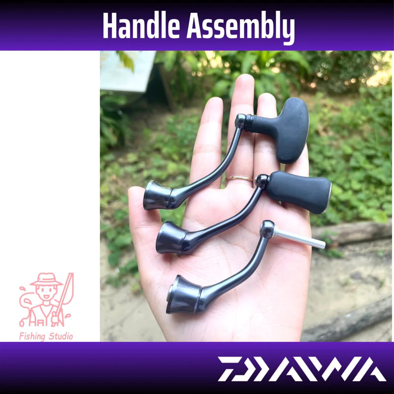 Tay quay máy đứng DAIWA, tay quay máy câu - Handle Assembly DAIWA - Ảnh 3